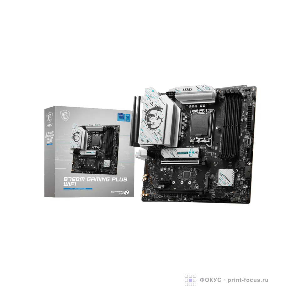 MSI B760M GAMING PLUS WIFI, артикул B760M GAMING PLUS WIFI
