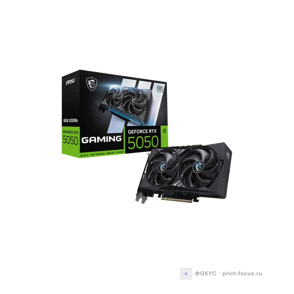 MSI GeForce RTX 5050 8G GAMING OC, артикул GeForce RTX 5050 8G GAMING OC