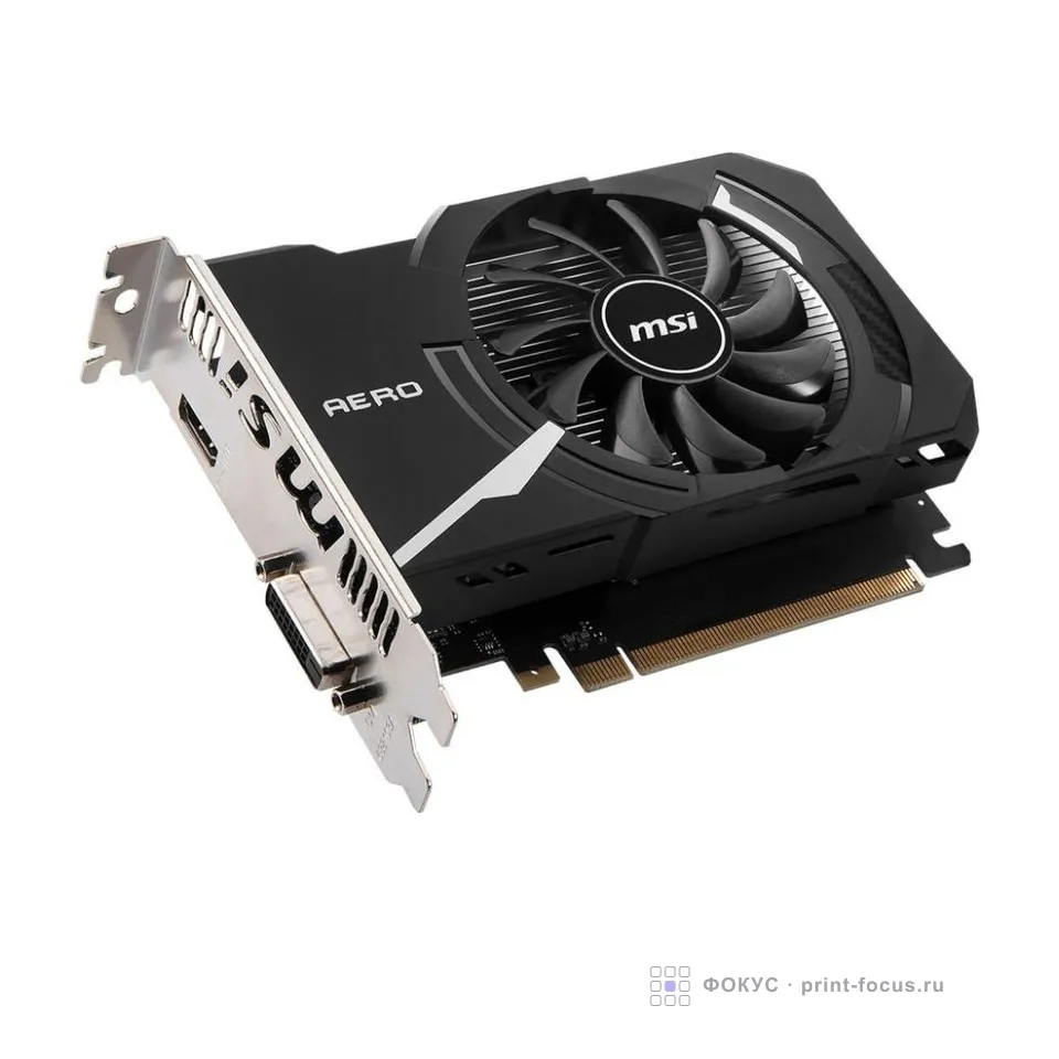 MSI GT 1030 AERO ITX 2GD4 OC, артикул GT 1030 AERO ITX 2GD4 OC