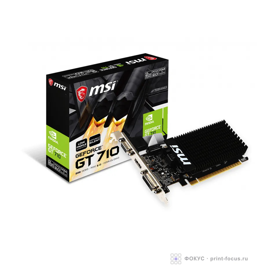 MSI GT 710 2GD3H LP, артикул GT 710 2GD3H LP