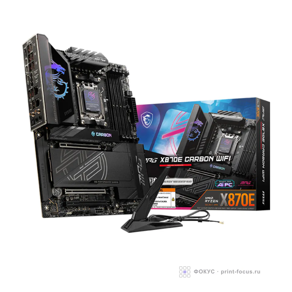 MSI MPG X870E CARBON WIFI, артикул MPG X870E CARBON WIFI
