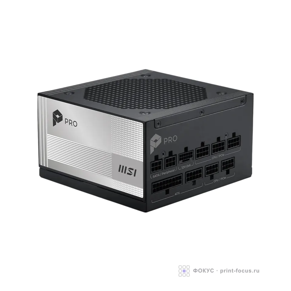 MSI PRO A850PL PCIE5 306-7ZPLY11-HD8, артикул 306-7ZPLY11-HD8