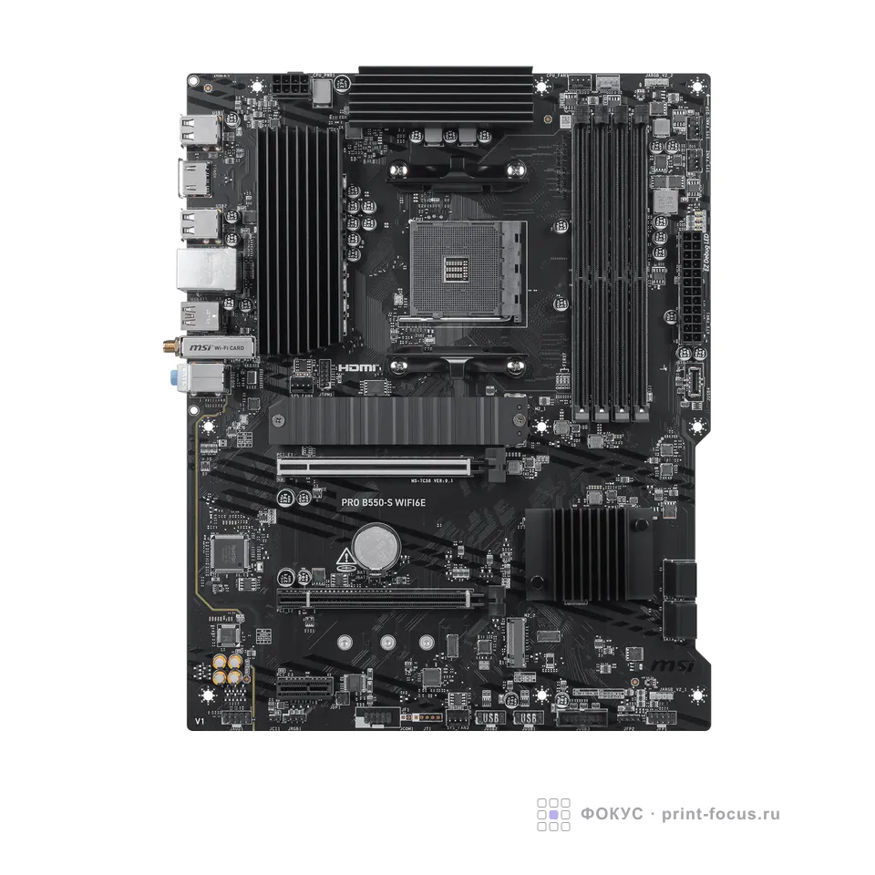 MSI PRO B550-S WIFI6E, артикул PRO B550-S WIFI6E
