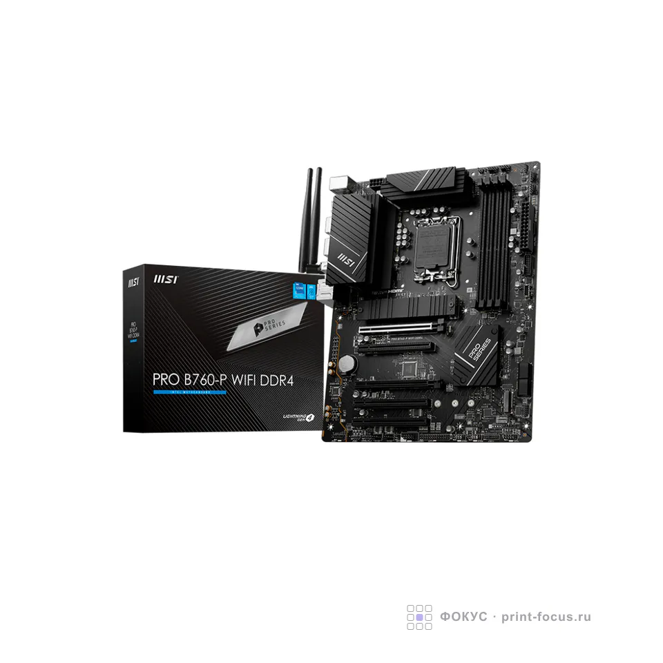 MSI PRO B760-P WIFI DDR4, артикул PRO B760-P WIFI DDR4
