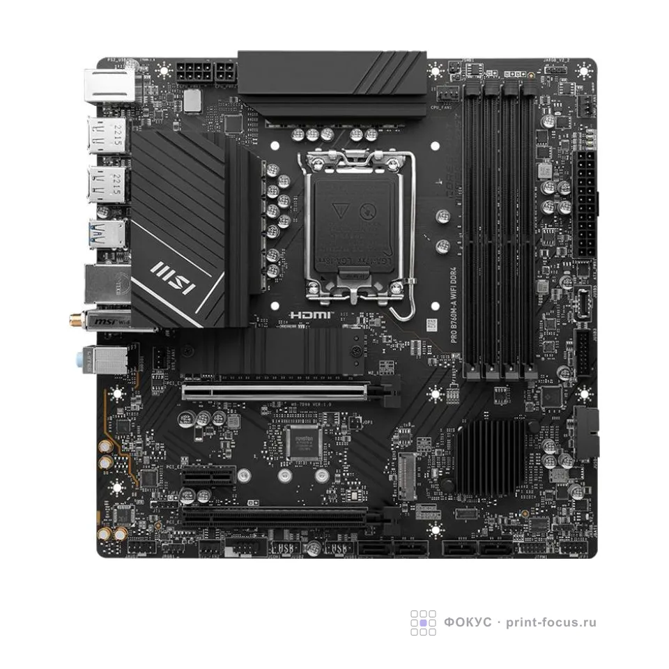 MSI PRO B760M-A WIFI DDR4, артикул PRO B760M-A WIFI DDR4
