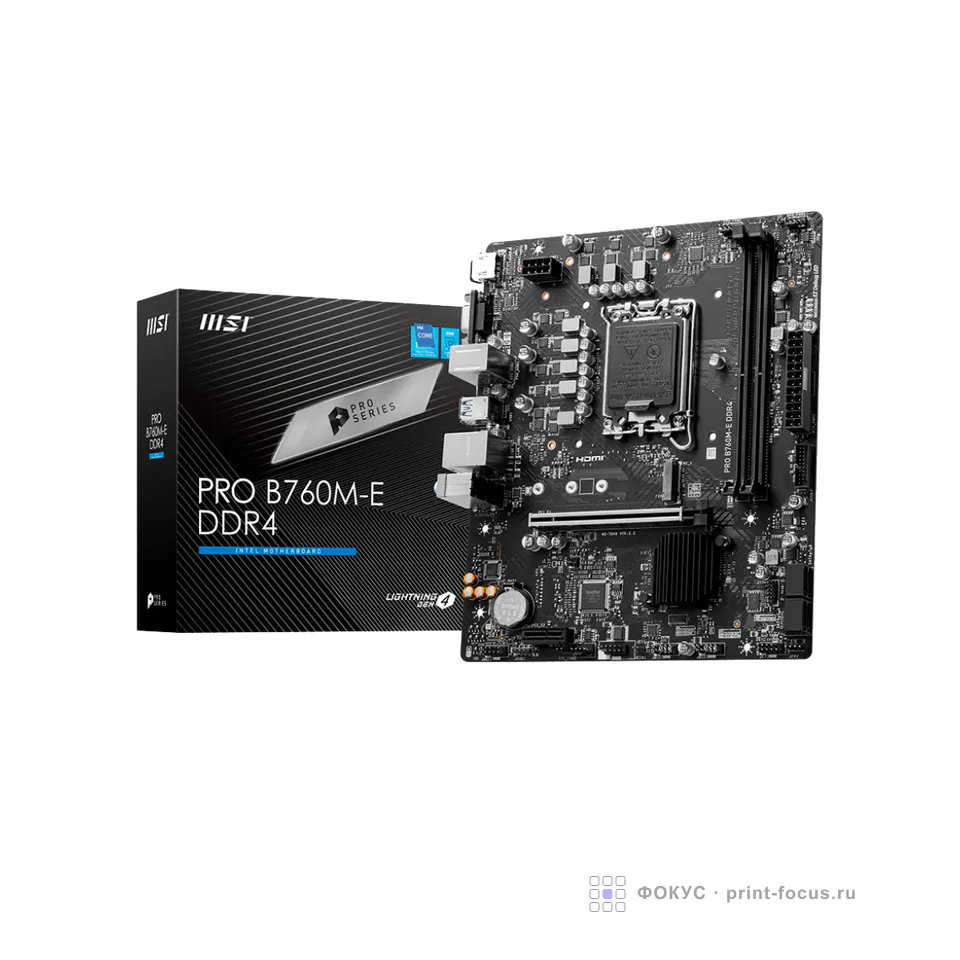 MSI PRO B760M-E DDR4, артикул PRO B760M-E DDR4