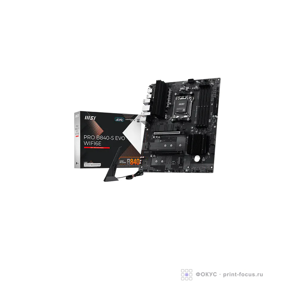 MSI PRO B840-S EVO WIFI6E, артикул PRO B840-S EVO WIFI6E