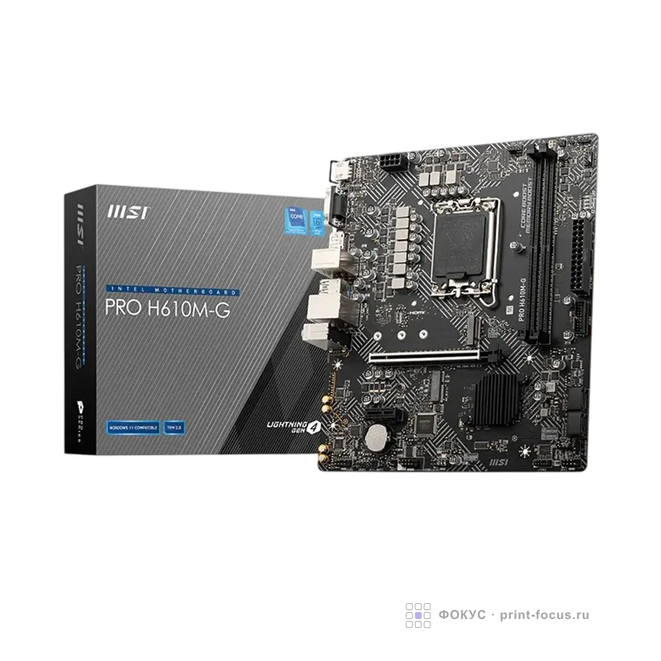 MSI PRO H610M-G, артикул PRO H610M-G