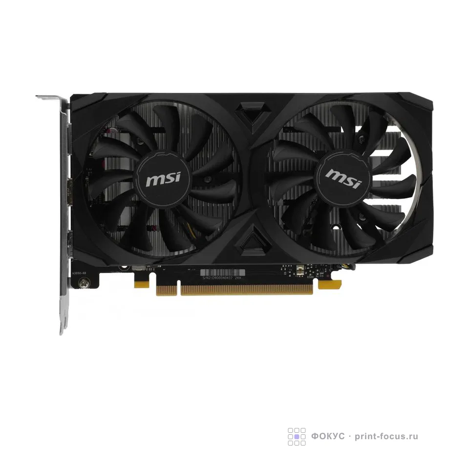 MSI RTX 3050 VENTUS 2X E 6G OC, артикул RTX 3050 VENTUS 2X E 6G OC