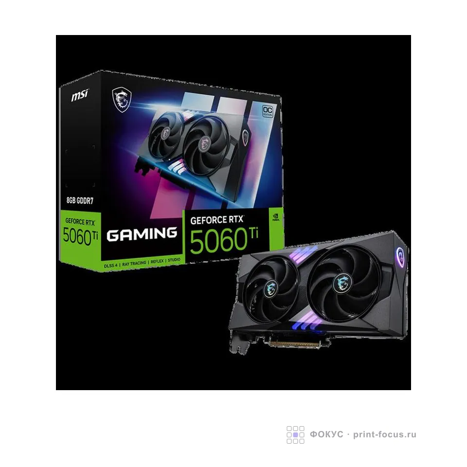 MSI RTX 5060 Ti 8G GAMING OC, артикул RTX 5060 Ti 8G GAMING OC