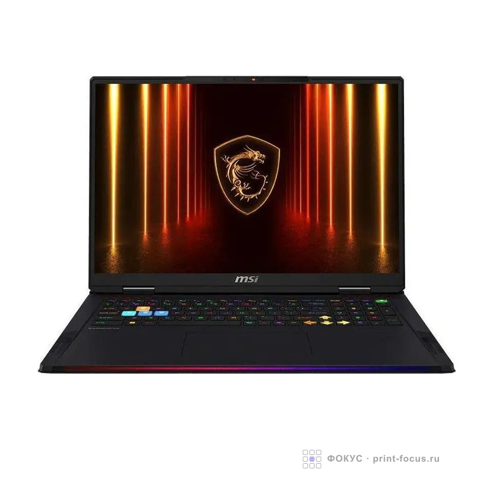 Ноутбук MSI Raider A18 HX A8WHG-409RU AMD Ryzen 9 8940HX/32Gb (2*16 D5)/SSD1Tb/RTX5070 Ti 12Gb (140W)/18"/IPS/WQXGA/2560x1600/240Hz/Win11/RJ-45/Core Black/3.6kg, артикул 9S7-182L32-409