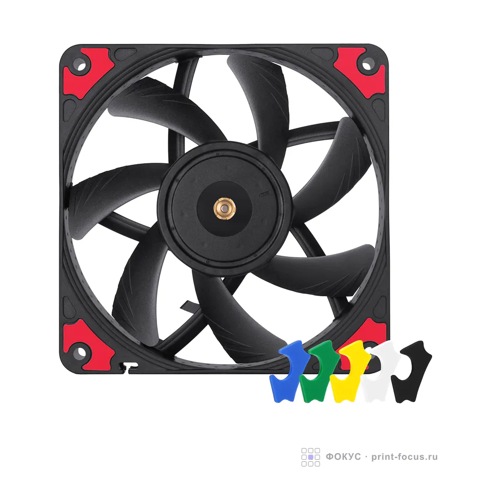Noctua NF-A12x15 PWM chromax.black.swap, артикул NF-A12x15 PWM chromax.black.swap