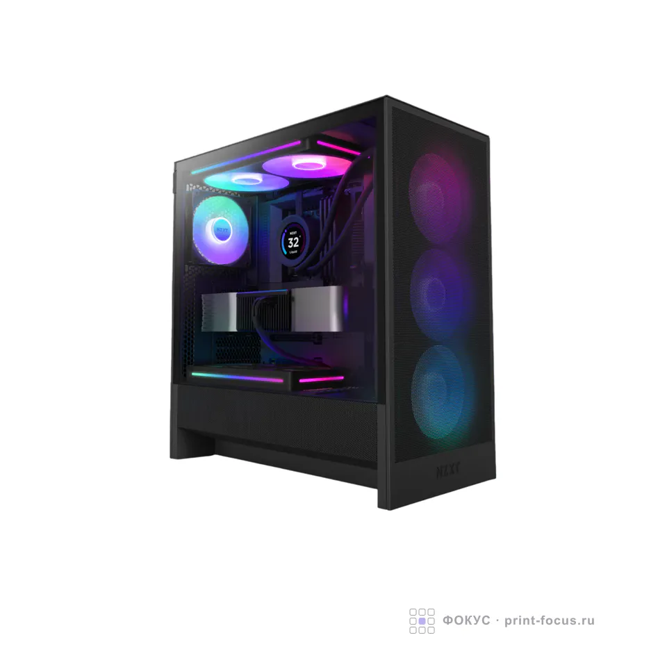 NZXT H5 Flow RGB CC-H52FB-R1, артикул CC-H52FB-R1