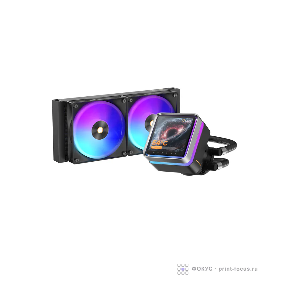 Ocypus Sigma L24 EX BK ARGB Black, артикул Sigma-L24-BK2AAWLN00E-GL