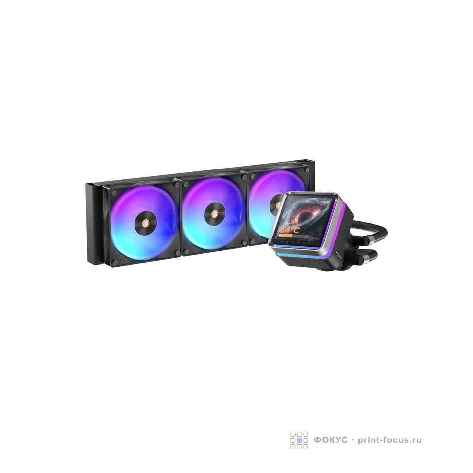 Ocypus Sigma L36 EX BK ARGB Black, артикул Sigma-L36-BK3AAWLN00E-GL
