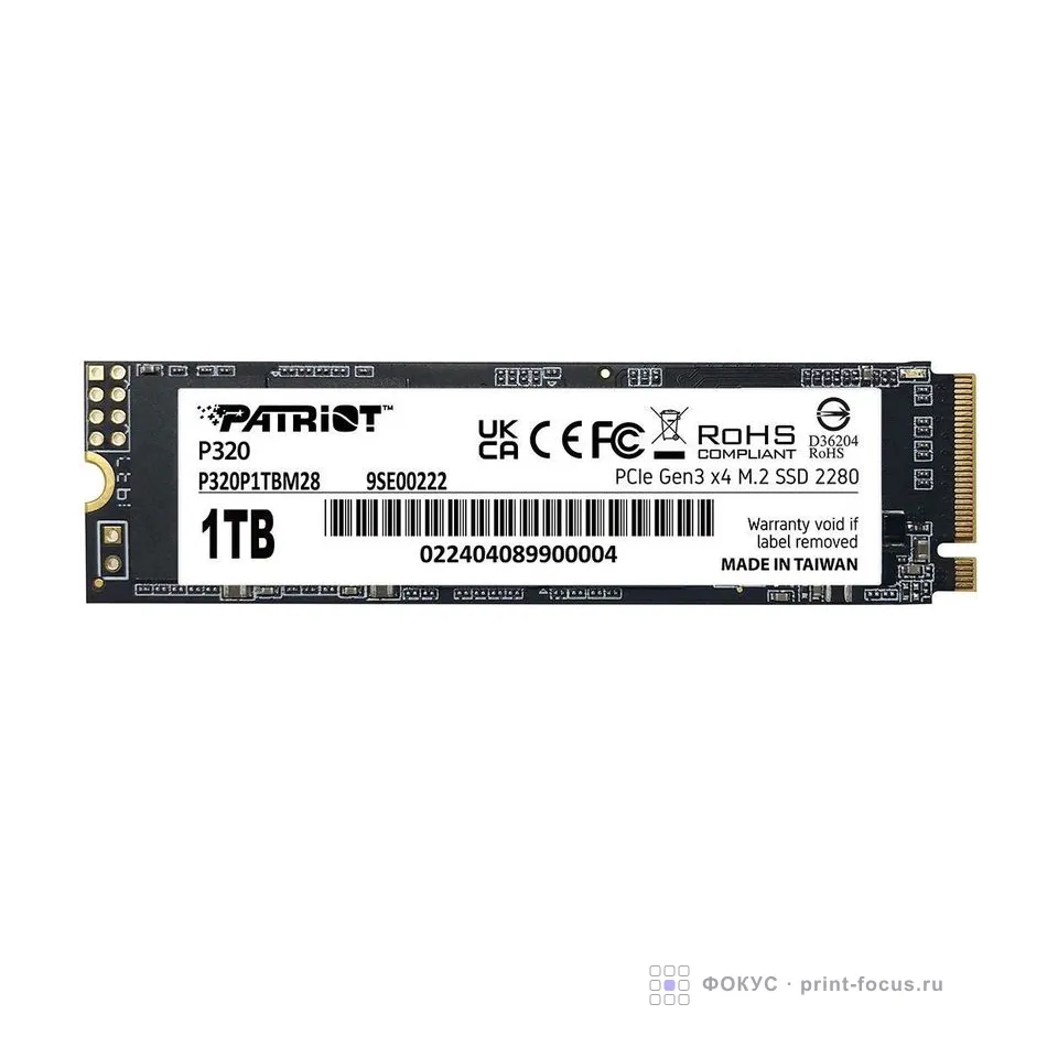 Patriot P320P1TBM28, артикул P320P1TBM28