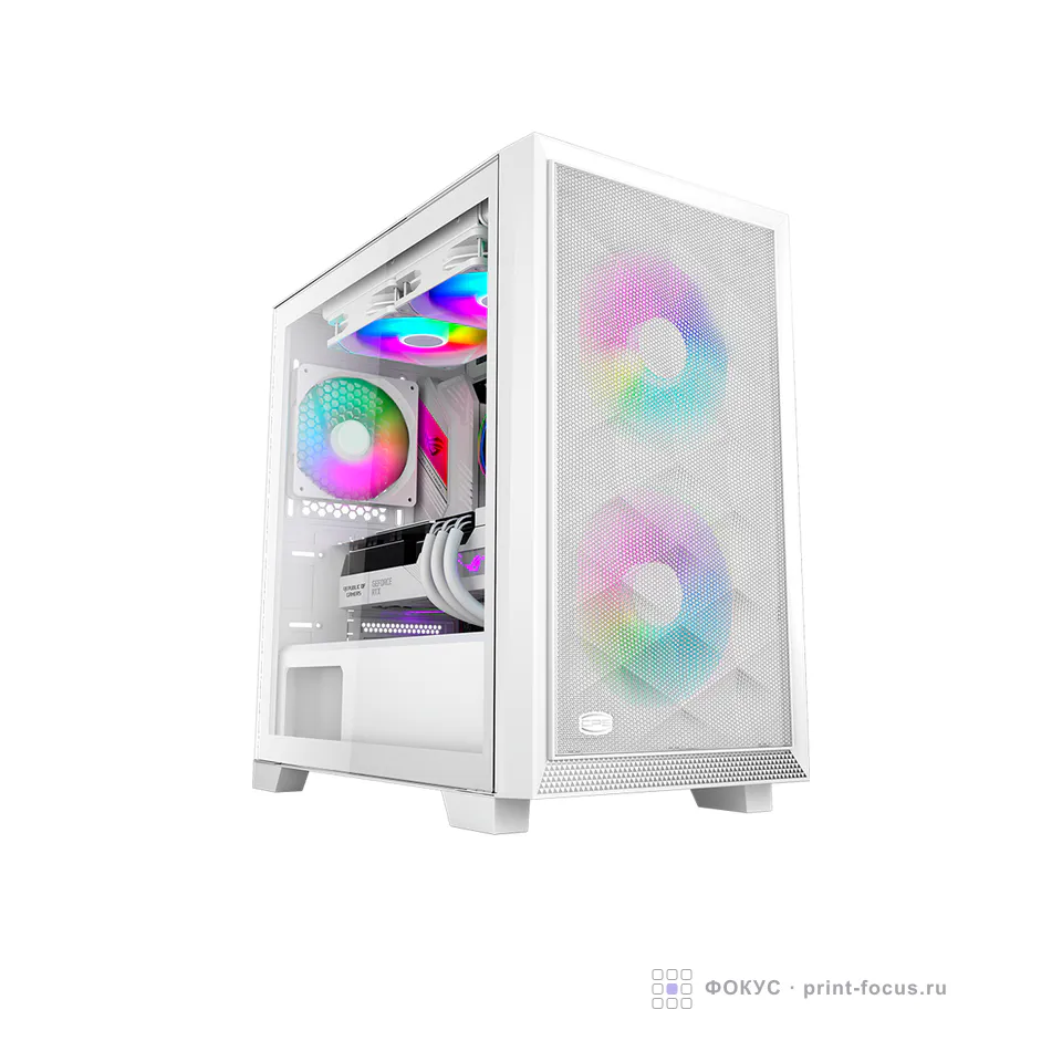 PcCooler C3D310 WH ARGB, артикул C3D310 WH ARGB