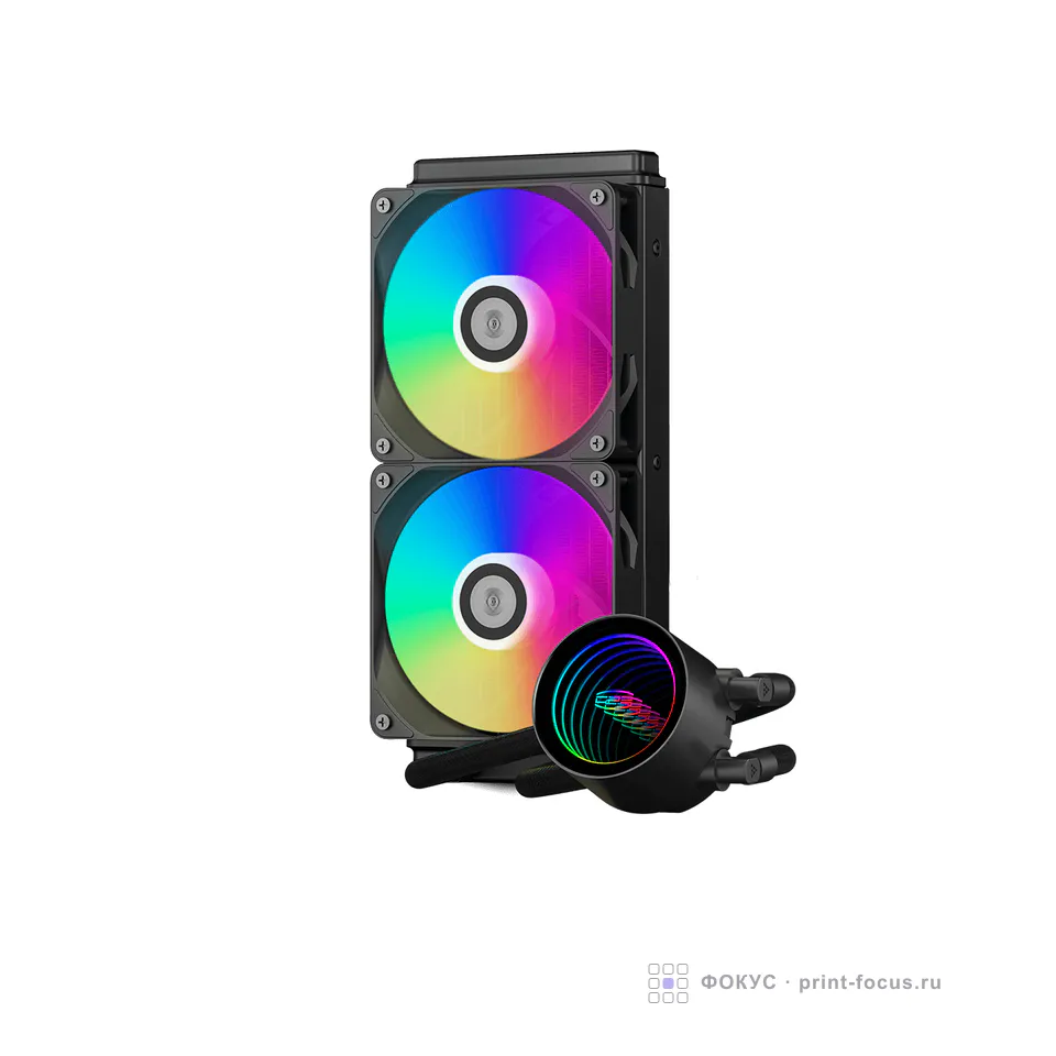 PCCooler DA240 V2 ARGB BK, артикул DA240 V2 ARGB BK