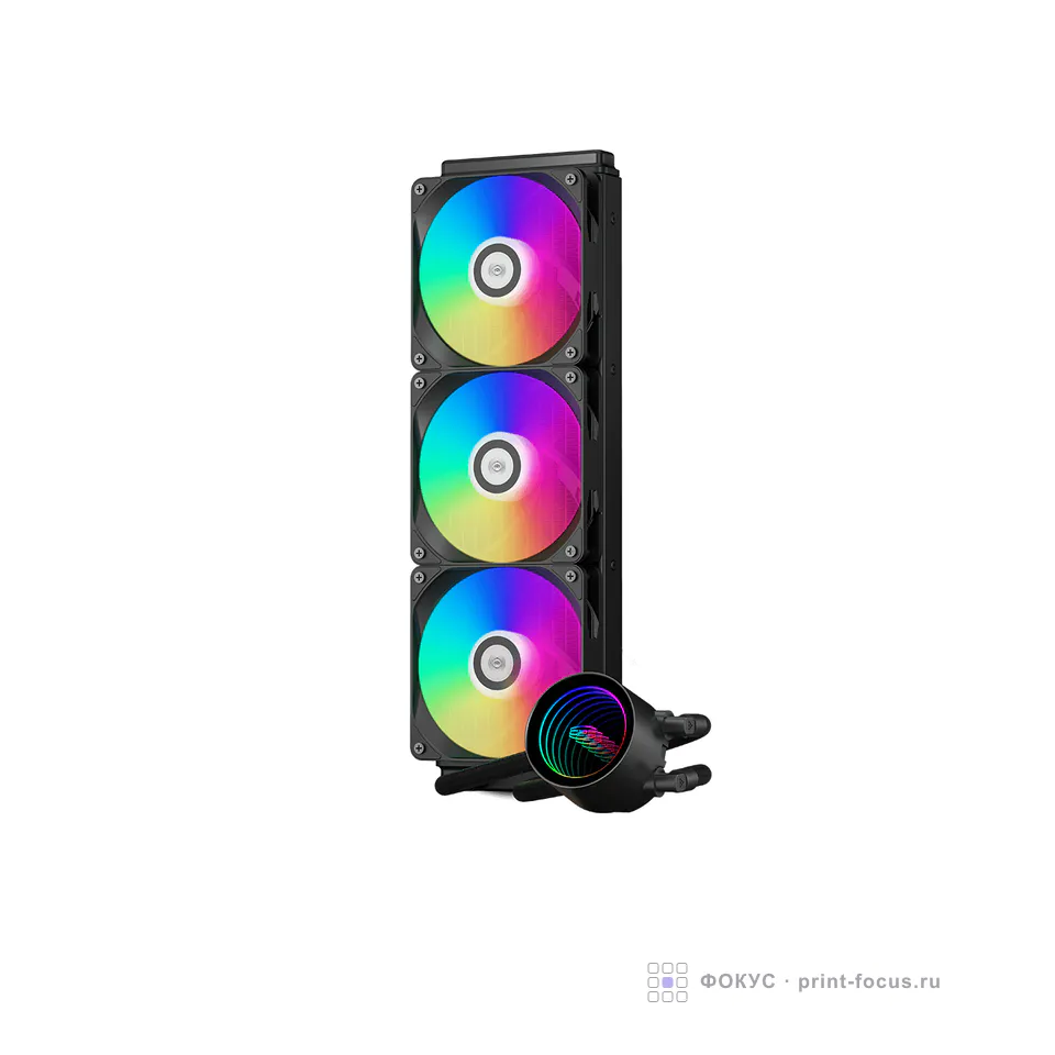 PCCooler DA360 V2 ARGB BK, артикул DA360 V2 ARGB BK
