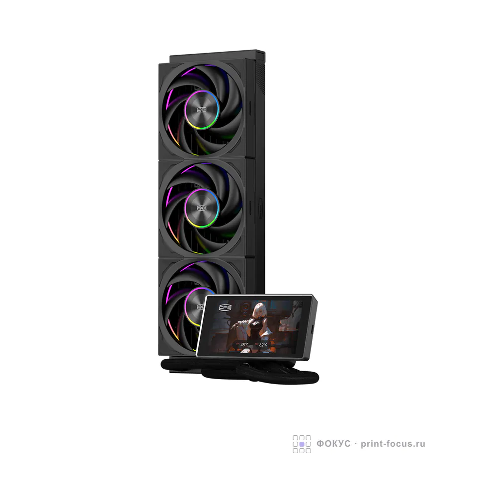 PCCooler DT360 Max ARGB Display BK, артикул DT360 Max ARGB Display BK