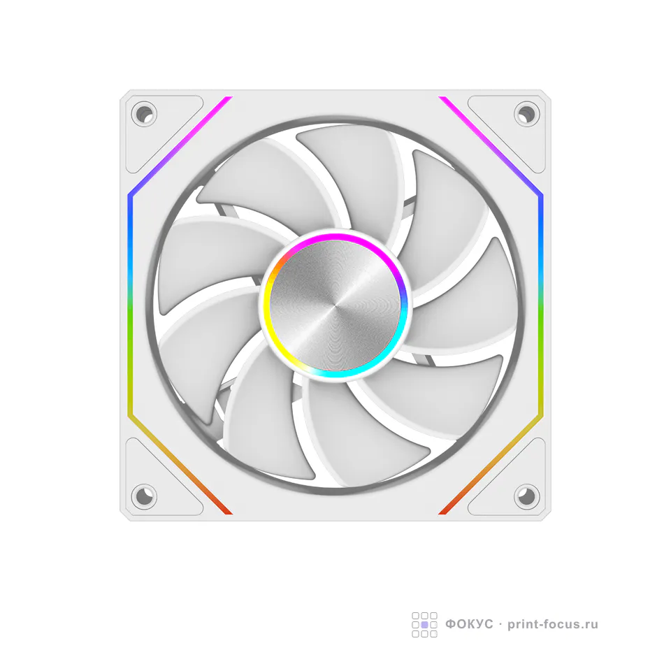 PCCooler FG120R ARGB WH Reverse, артикул FG120R ARGB WH
