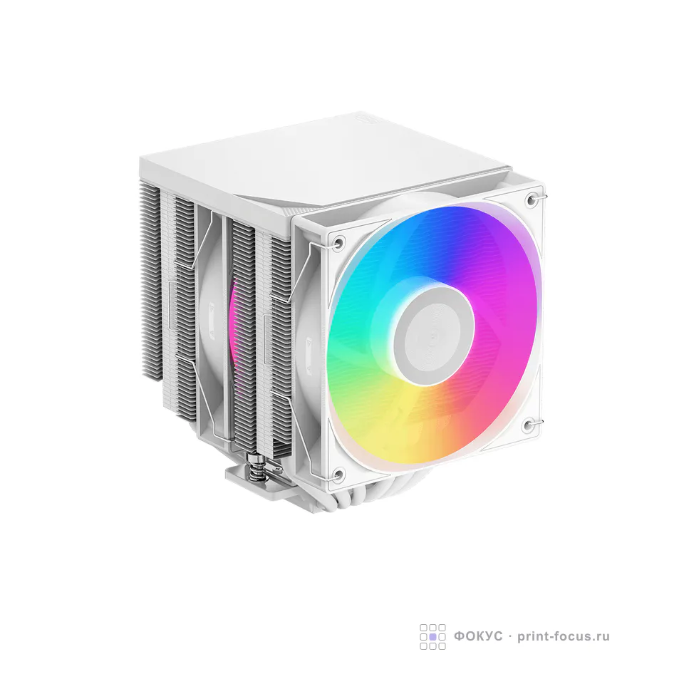 PCCooler RT620Pro TC ARGB WH White, артикул RT620Pro TC ARGB WH