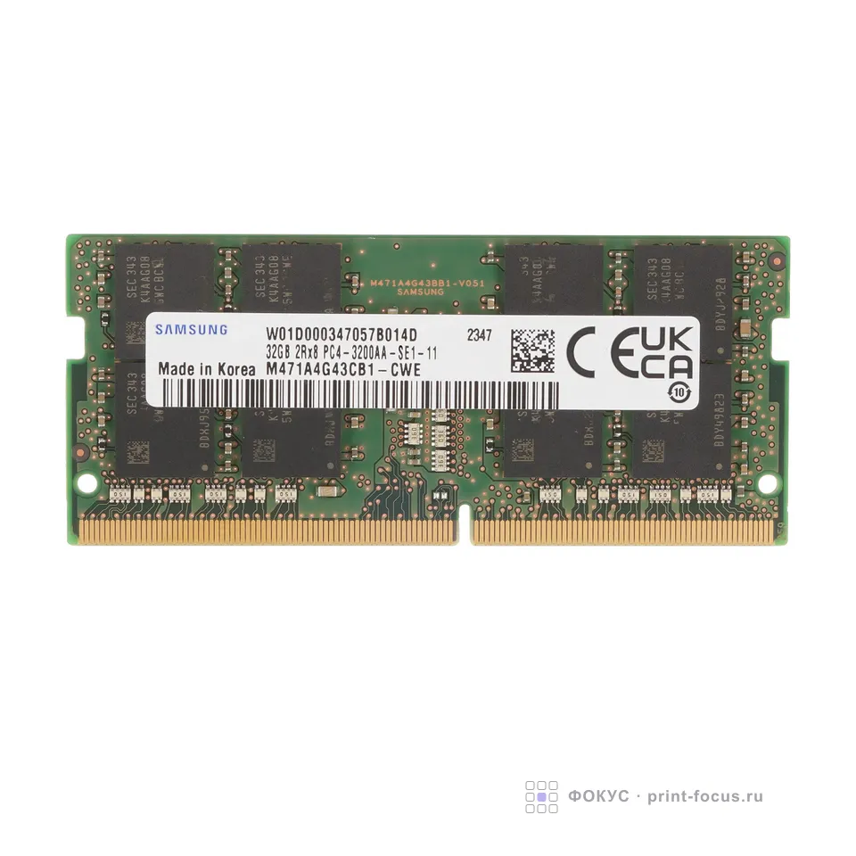 Samsung Electronics M471A4G43CB1-CWE, артикул M471A4G43CB1-CWE