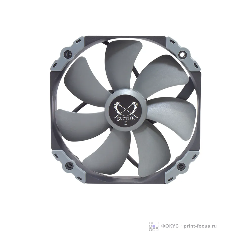 Scythe Kaze Flex 140 Gray, артикул KF1425FD18-P