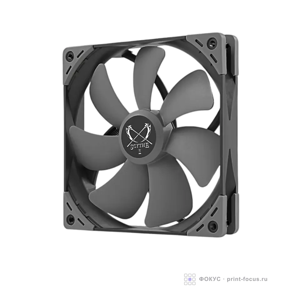Scythe Kaze Flex 140 Square Gray, артикул KF1425FD18S-P