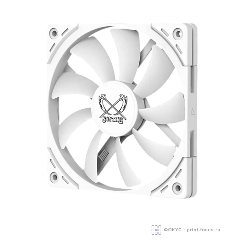 Scythe Kaze Flex II 120 Slim White, артикул KFS1215FD18W-P