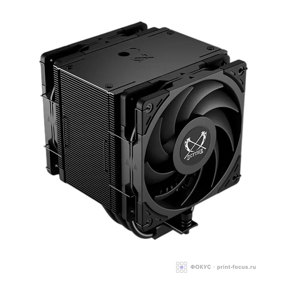 Scythe Mugen 6 Dual Fan Black Edition Black, артикул SCMG-6000DBE
