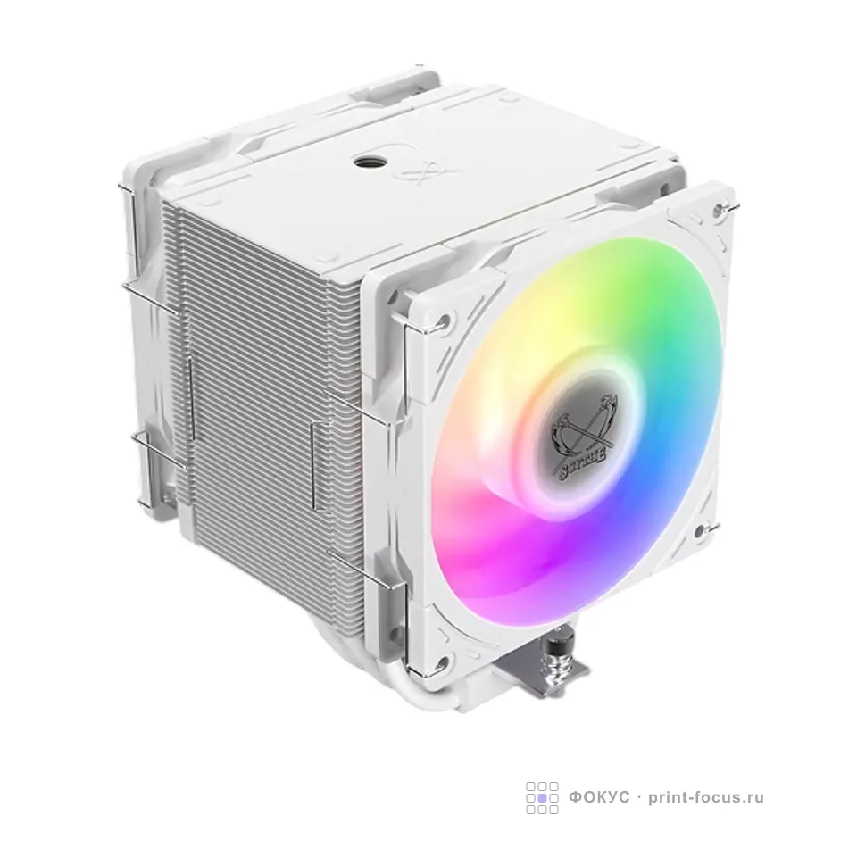 Scythe Mugen 6 Dual Fan White ARGB Edition White, артикул SCMG-6000DWR