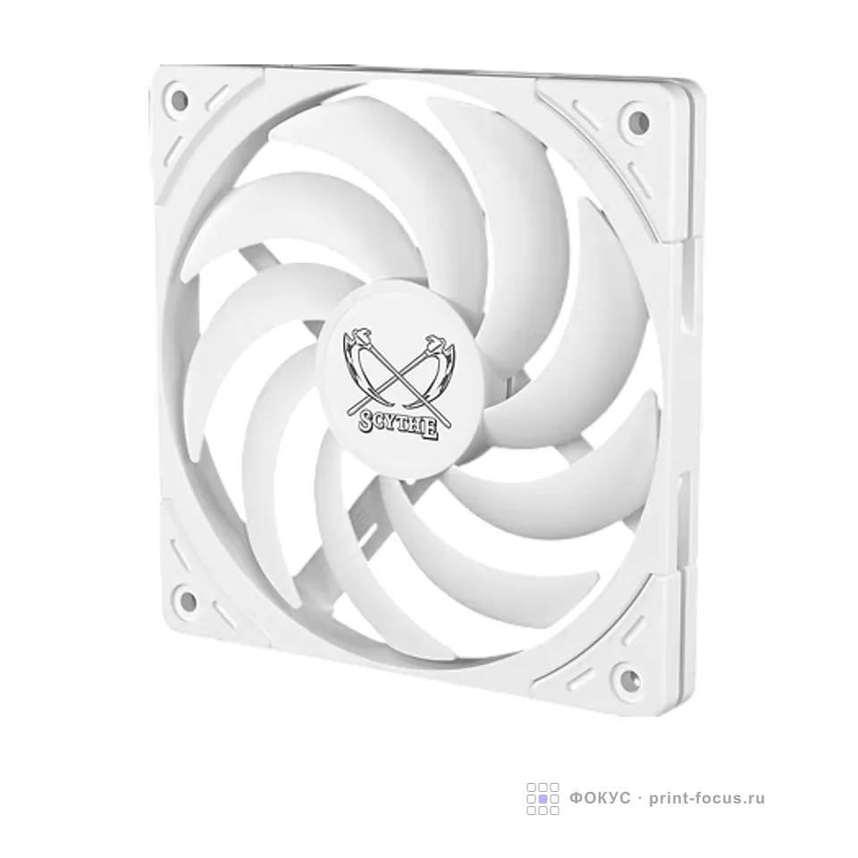 Scythe Wonder Tornado 120 Slim White, артикул WT1215FD20W-P
