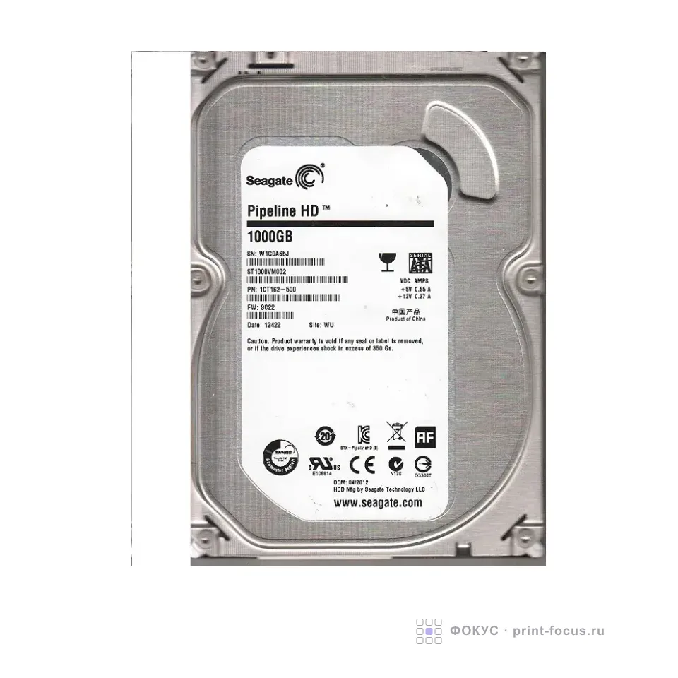 Seagate ST1000VM002, артикул ST1000VM002