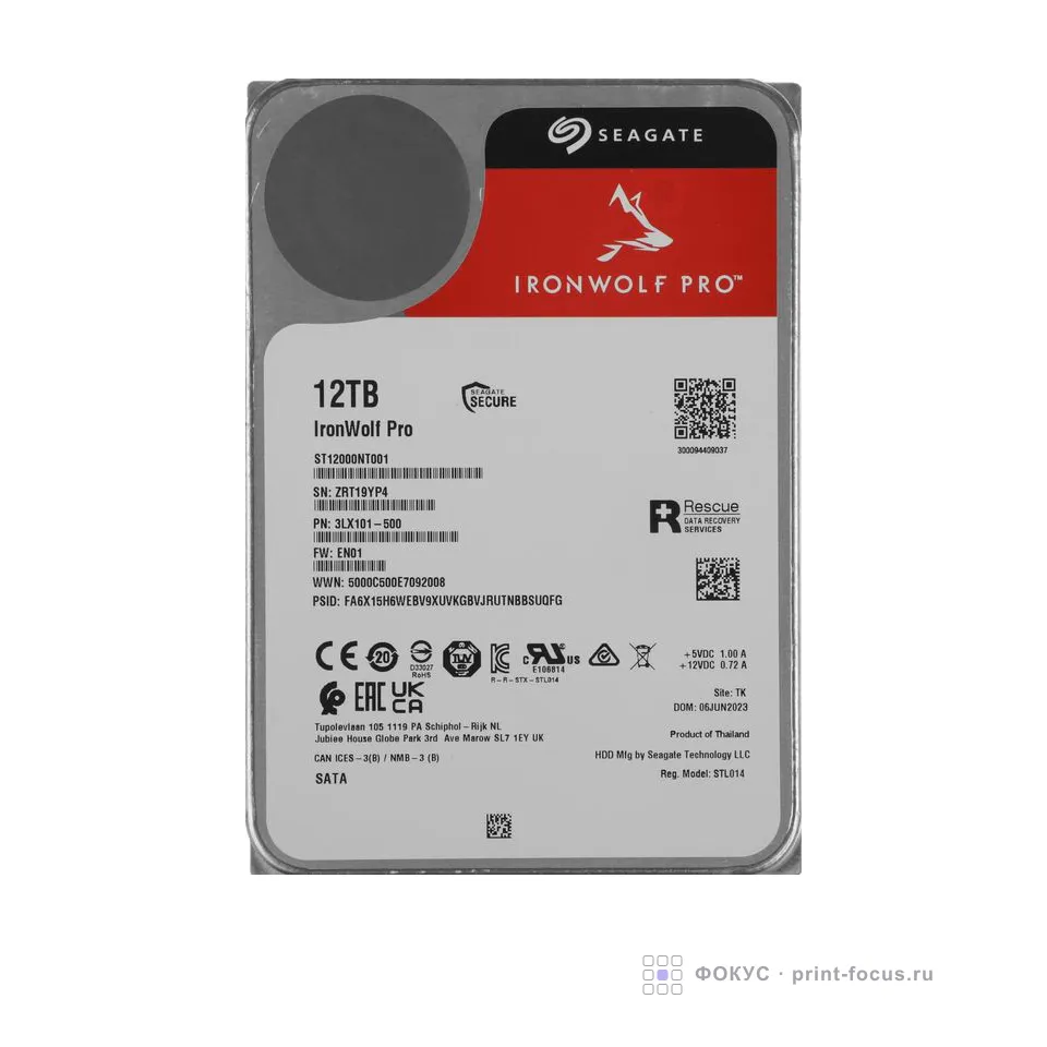 Seagate ST12000NT001, артикул ST12000NT001