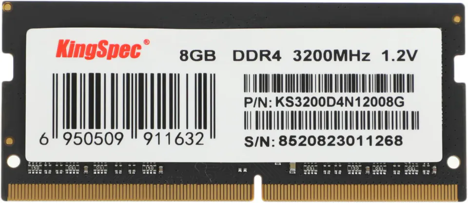 SHENZHEN KINGSPEC ELECTRONICS TECHNOLOGY CO LTD KS3200D4N12008G, артикул KS3200D4N12008G