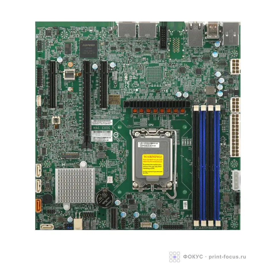 SuperMicro MBD-X14SAZ-F-B, артикул MBD-X14SAZ-F-B