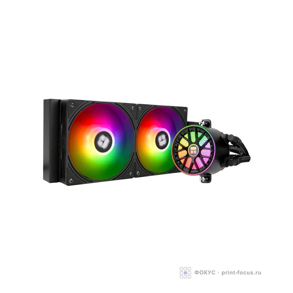 Thermalright Aqua Elite 240 V6 Black, артикул A-ELITE-BL-240-ARGB-V6