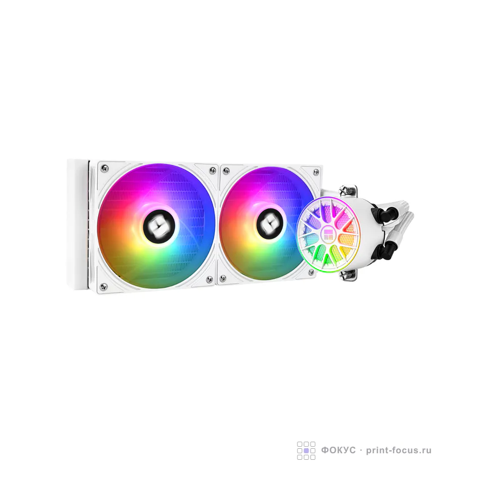Thermalright Aqua Elite 240 V6 White, артикул A-ELITE-WH-240-ARGB-V6
