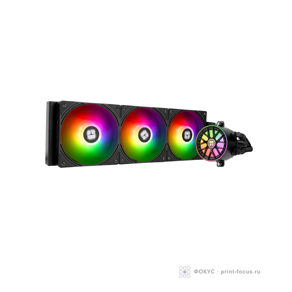 Thermalright Aqua Elite 360 V6 Black, артикул A-ELITE-BL-360-ARGB-V6