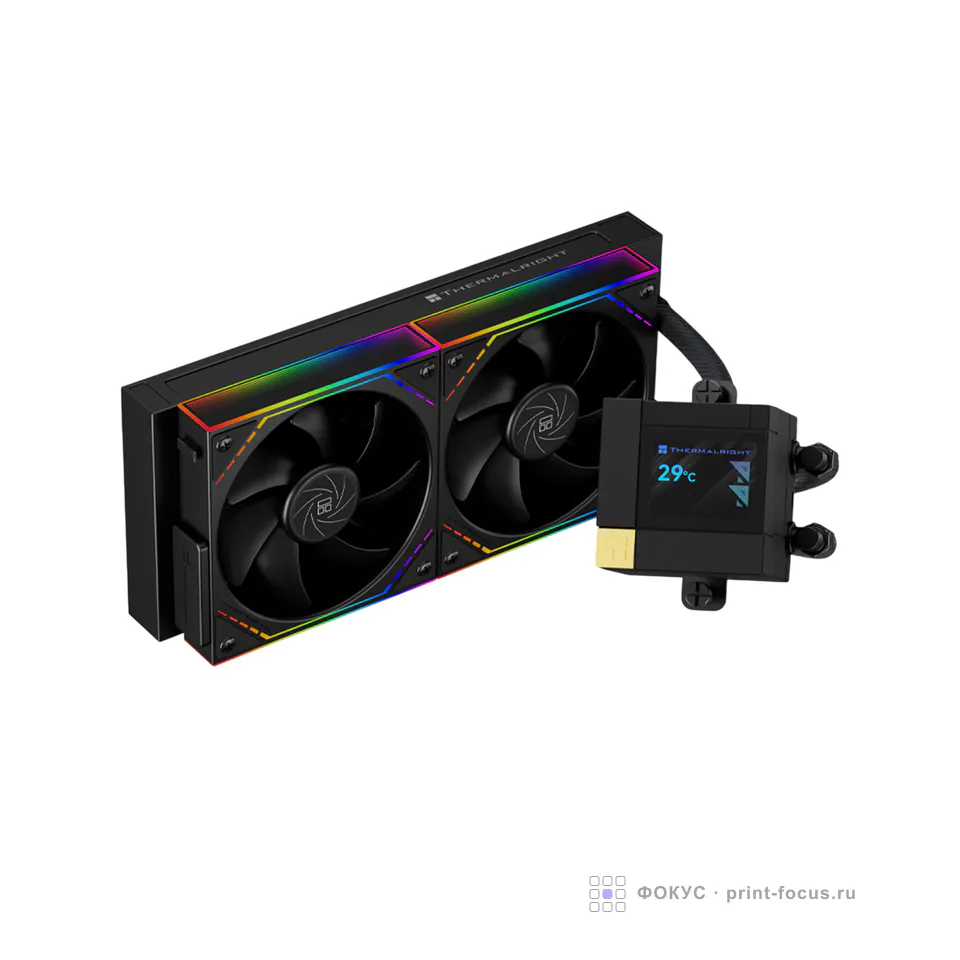 Thermalright Core Matrix 240 Vision Black, артикул C-MATRIX-VISION-BL-240-ARGB