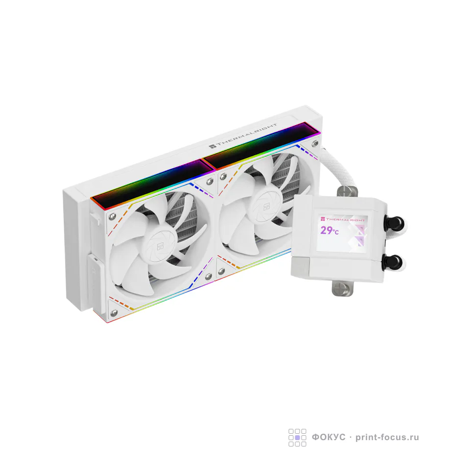Thermalright Core Matrix 240 Vision White, артикул C-MATRIX-VISION-WH-240-ARGB