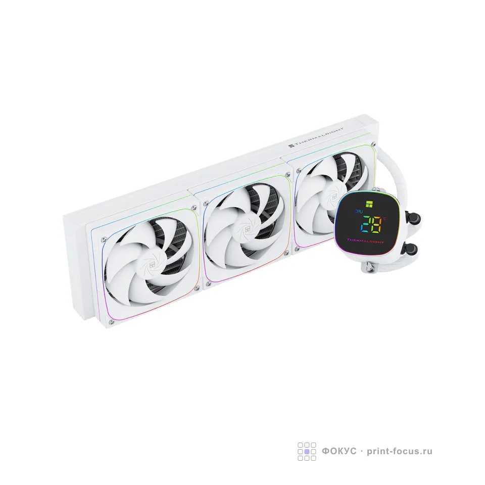 Thermalright Frozen Horizon 360 Digital White, артикул F-HORIZON-DIGITAL-WH-360-ARGB