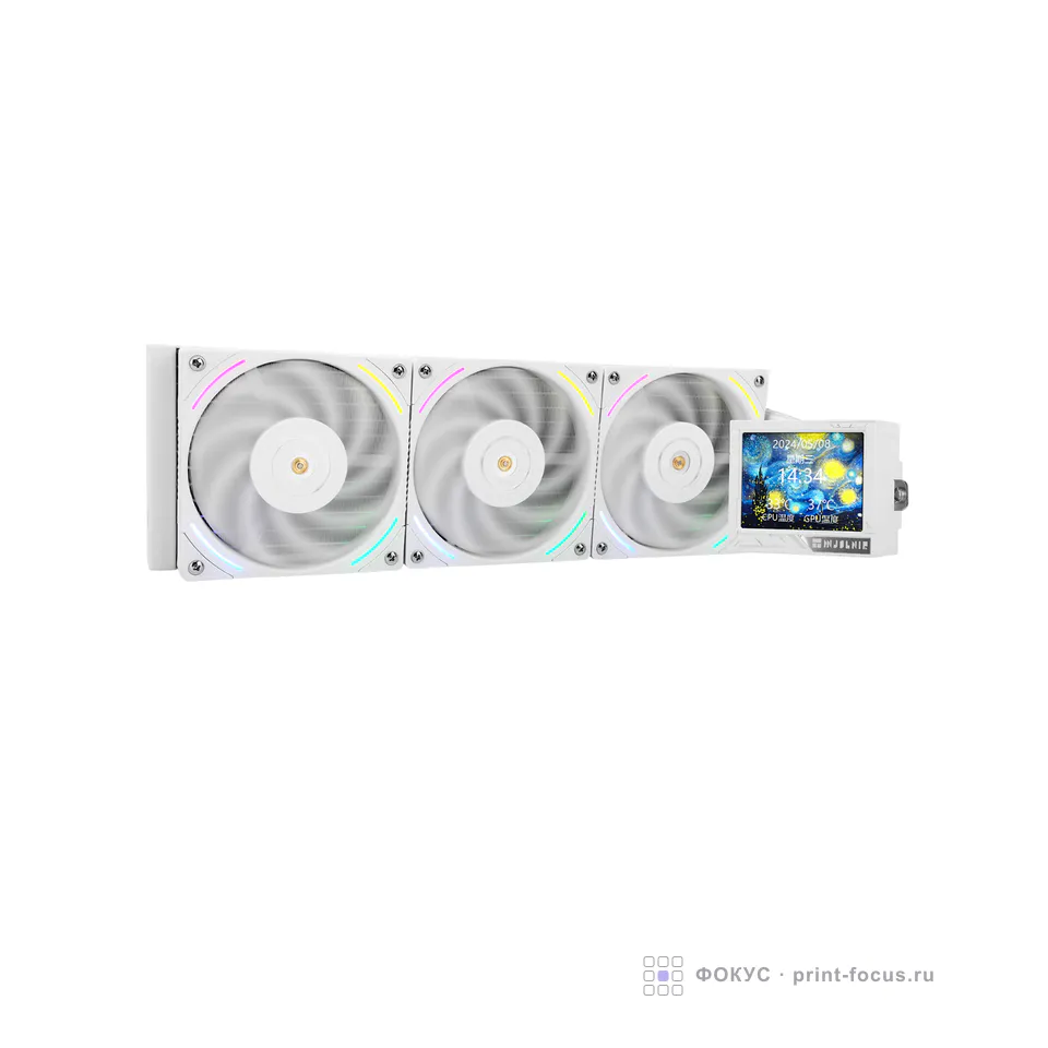 Thermalright Mjolnir Vision 360 White, артикул M-VISION-360-WH-ARGB