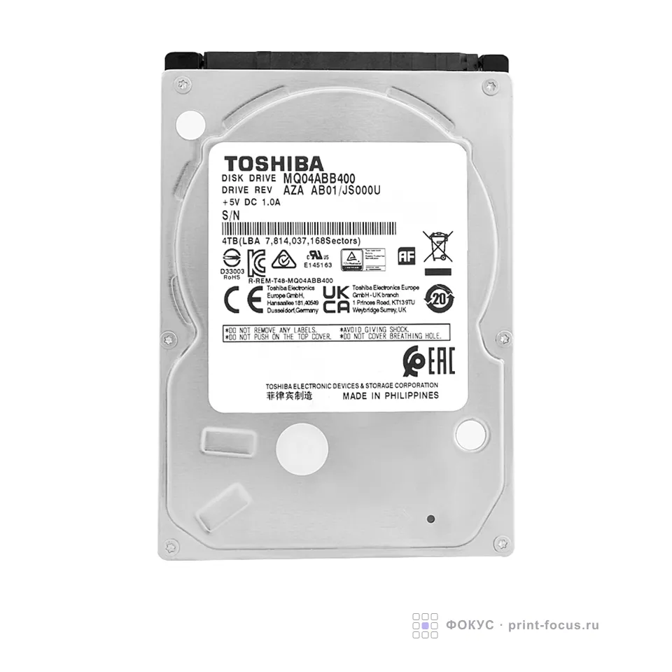 Toshiba 4Tb (MQ04ABB400), артикул MQ04ABB400
