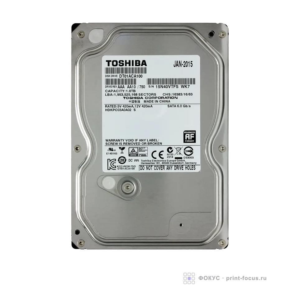 Toshiba DT01ACA100, артикул DT01ACA100