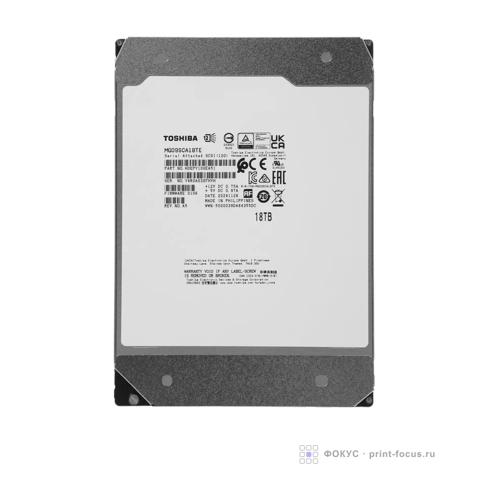 Toshiba MG09SCA18TE, артикул MG09SCA18TE