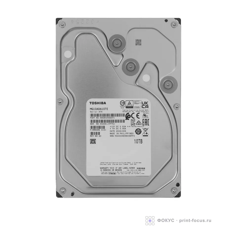 Toshiba MG10ADA10TE, артикул MG10ADA10TE