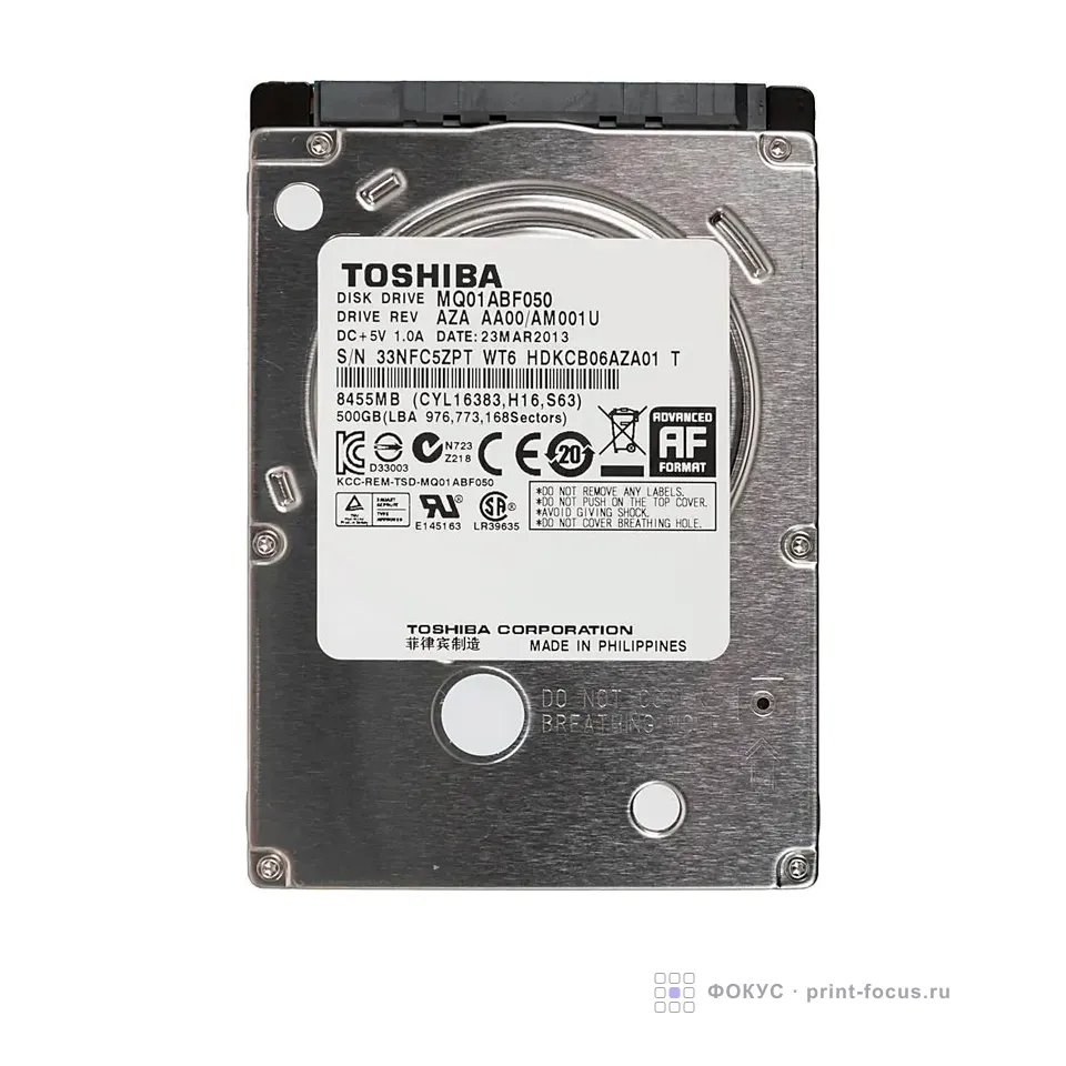 Toshiba MQ01ABF050, артикул MQ01ABF050