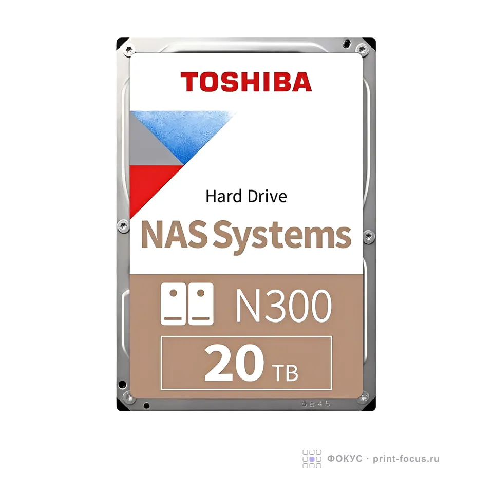 Toshiba N300 20Tb (HDWG82AUZSVA), артикул HDWG82AUZSVA